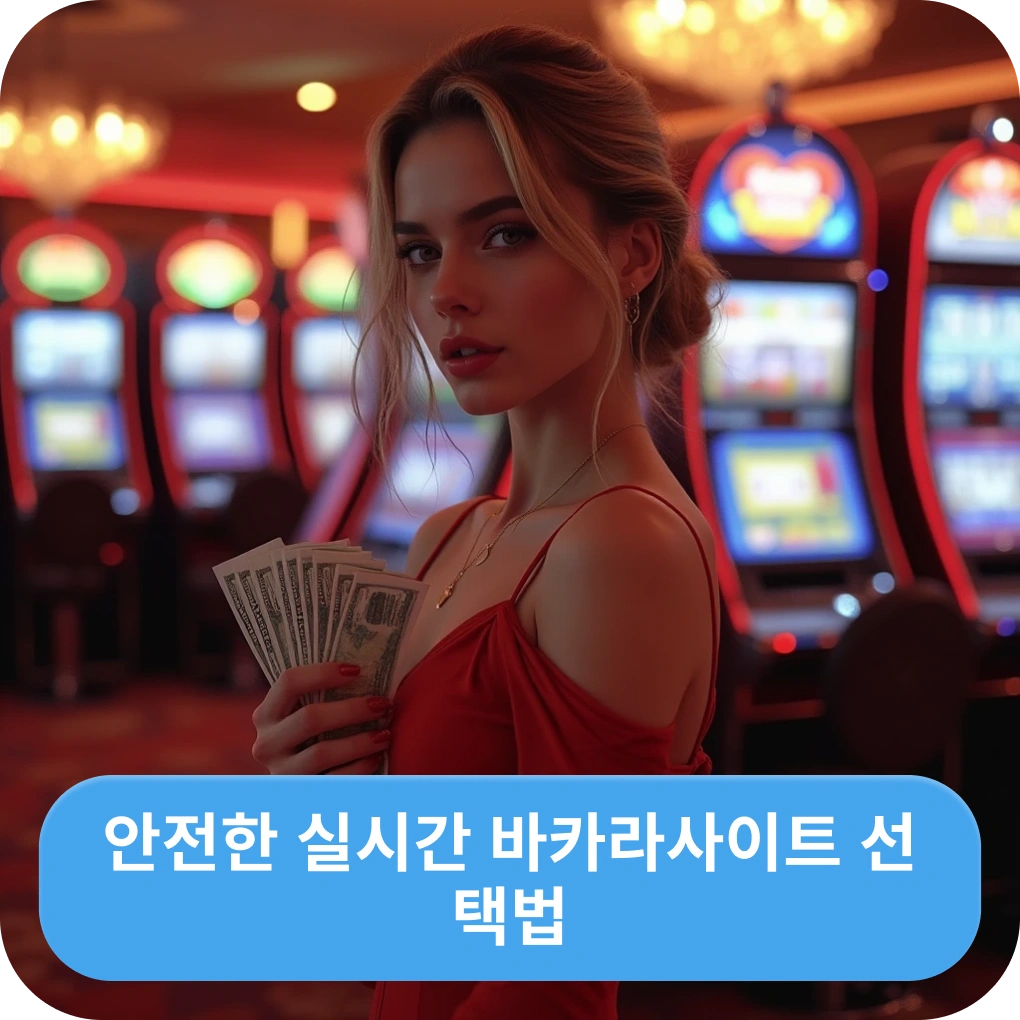 안전한 실시간 바카라사이트 선택법