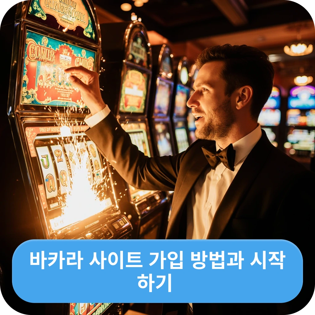 바카라 사이트 가입 방법과 시작하기