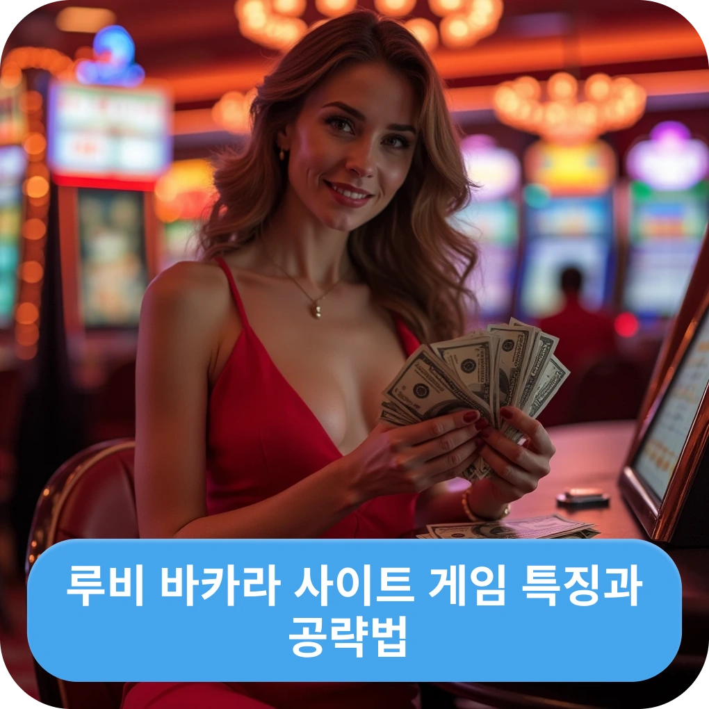 루비 바카라 사이트 게임 특징과 방법